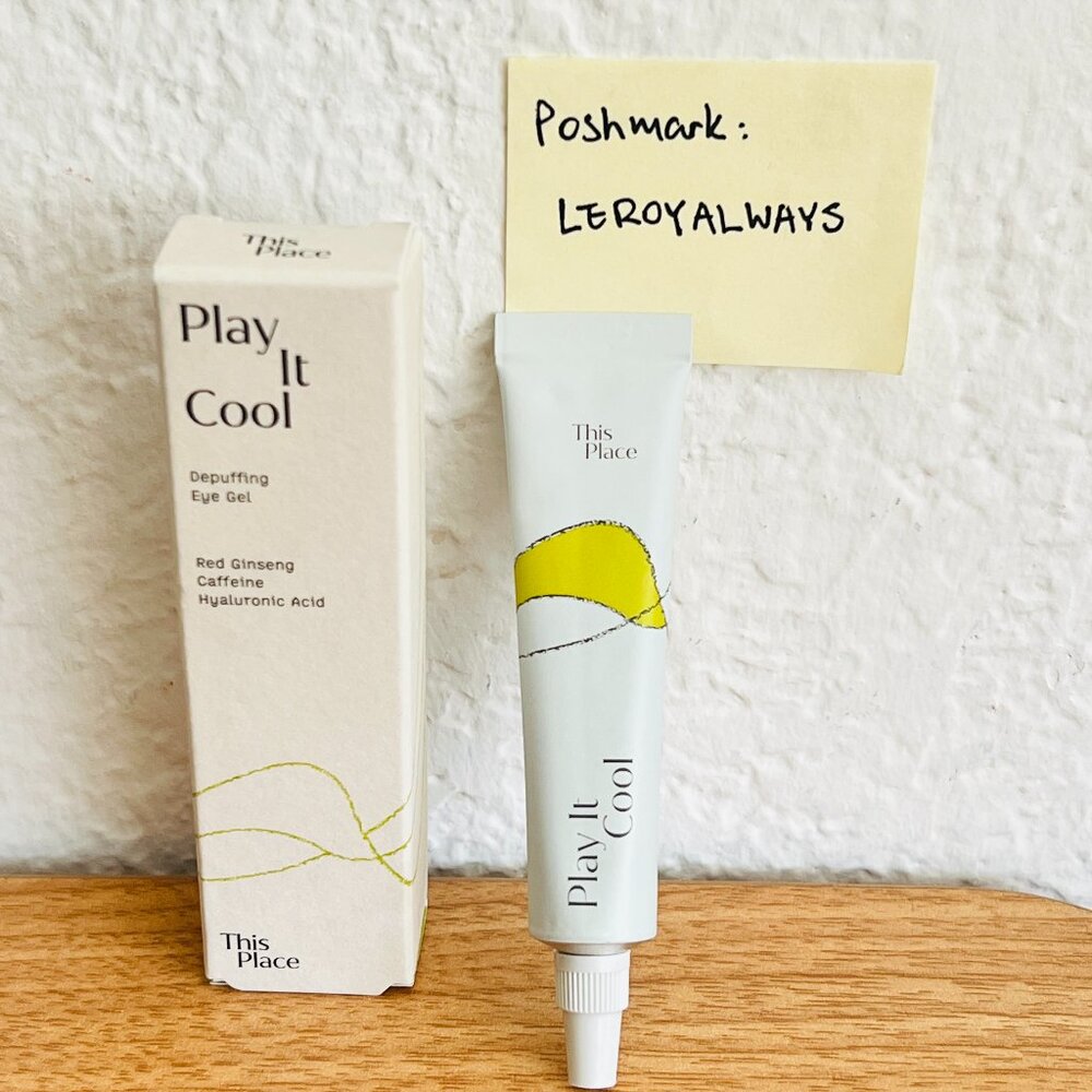 This Place "Play It Cool" Eye Gel, Eye Cream NEW, Clean Beauty 🎀 Bundle & Save